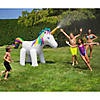 6ft Rainbow Unicorn Outdoor Inflatable Lawn Sprinkler Image 3