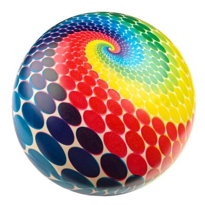 6pc 8.5'' Dotted Balls w/pump &amp; 2 pins Image 1