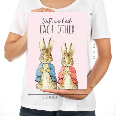 6Pc Peter Rabbit Pink First We Had Each Image 2