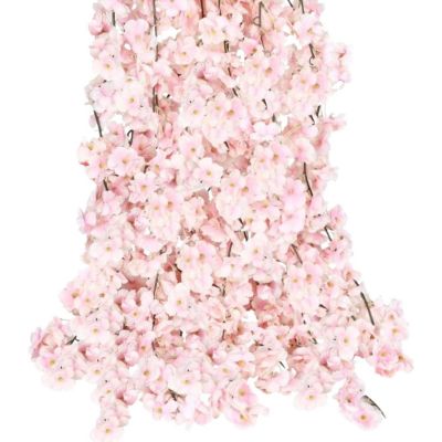 6pcs Artificial Cherry Blossom Flower Vines Image 1