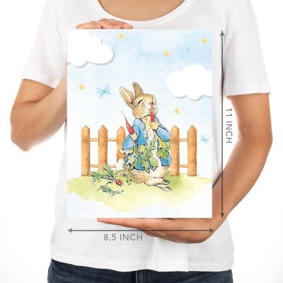 6Pcs Peter Rabbit Blue Change the World Image 2