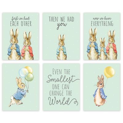 6Pcs Peter Rabbit Mint First We Had Each Image 1