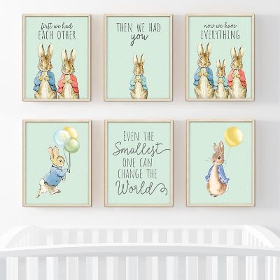 6Pcs Peter Rabbit Mint First We Had Each Image 3