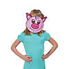 7 1/2" - 10" Color Your Own Farm Animal Cardstock Masks - 12 Pc. Image 3