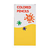 7 1/2" 12-Color Classic Colored Wood Pencil Packs - 12 Boxes Image 1