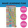 7 1/2" Affirmation Sayings Motivational Multicolor Wood Pencils - 24 Pc. Image 1