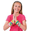 7 1/2" Bulk 100 Pc. Religious Sayings Solid Color & Patterned Rubber Bracelet Assortment Image 2
