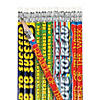 7 1/2" Bulk 144 Pc. Reader&#8217;s Motivational Wood Pencil Assortment Image 1