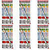 7 1/2" Bulk 144 Pc. Welcome Back to School Multicolor Wood Pencils Image 1