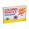 7 1/2" Bulk 240 Pc. Cool Colored Pencils Classpack - 12 Colors Per Pack Image 1