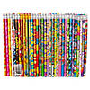 7 1/2" Bulk 288 Pc. Fun Themes Wood Pencil Assortment Image 1