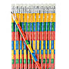 7 1/2" Color Brick Multicolor Wood Pencils - 24 Pc. Image 1