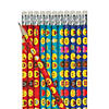 7 1/2" Emoji Face Multicolor Wood Pencils - 24 Pc. Image 1