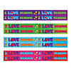 7 1/2" &#8220;I Love Reading&#8221; Bright Multicolor Wood Pencils - 24 Pc. Image 1