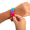 7 1/2" Lotsa Pops Popping Toy Rainbow Fidget Toy Bracelets - 12 Pc. Image 1
