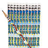 7 1/2" Religious Happy Birthday Jesus Wood Pencils - 24 Pc. Image 1