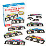7 1/2&quot; x 3 3/4&quot; Self-Checking Prefix &amp; Suffix Cardboard Learning Puzzles - 30 Pc. Image 1