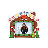 7 1/2" x 6 3/4" Gingerbread House Picture Frame Magnet Craft Kit - Makes 12 Image 1