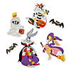 7 1/2" x 6" Looney Tunes&#8482; Characters Pumpkin Decorating Craft Kit - Makes 12 Image 1