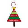 7 1/2" x 8" Layered Christmas Tree Sign Craft Kit - Makes 12 Image 1