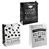 7 1/2" x 9" Medium Faith Graduation Paper Gift Bags with Tag - 12 Pc. Image 2