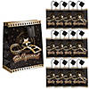 7 1/2" x 9" Medium Hollywood Paper Gift Bags with Tags - 12 Pc. Image 1