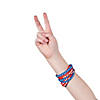 7 1/4" Bulk 240 Pc. Patriotic Thin Band Silicone Bracelets Image 1