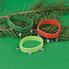 7 1/4" Jingle for Jesus Rubber Bracelets with Bells - 12 Pc. Image 1