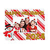 7 1/4" x 5 3/4" Happy Holidays Picture Frame Magnet Craft Kit - Makes 12 Image 1