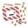 7 1/4" x 5 3/4" Happy Holidays Picture Frame Magnet Craft Kit - Makes 12 Image 1