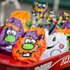 7 1/4" x 8 1/2" Bulk 72 Pc. Medium Halloween Drawstring Plastic Goody Bags Image 2