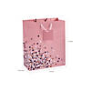 7 1/4" x 9" Confetti Design Paper Gift Bags - 12 Pc. Image 1