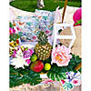 7 1/4" x 9" Medium Elevated Luau Party Paper Gift Bags - 12 Pc. Image 2