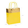 7 1/4" x 9" Medium Happy Day Paper Gift Bags - 12 Pc. Image 1