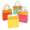 7 1/4" x 9" Medium Happy Day Paper Gift Bags - 12 Pc. Image 2