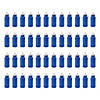 7 3/4" 20 oz. Bulk 50 Ct. Blue Reusable Plastic Water Bottles Image 1