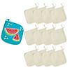 7 3/4&quot; DIY Design Your Own Canvas Pot Holder Crafts - 12 Pc. Image 1