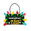 7 3/4" x 4 1/4" Religious Be the Light Sign Foam Craft Kit - Makes 12 Image 1