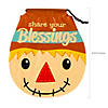 7 3/4&quot; x 8 1/2&quot; Bulk 72 Pc. Medium Religious Scarecrow Drawstring Goody Bags  Image 1
