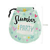 7 3/4" x 8 1/2" Slumber Party Favor Plastic Drawstring Bags - 12 Pc. Image 1