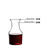 7.5 oz. Clear Disposable Plastic Mini Wine Carafes (30 Carafes) Image 3