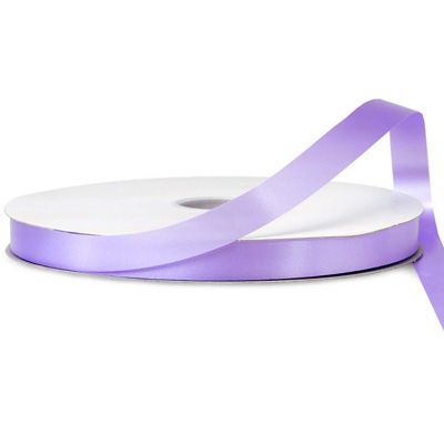 7/8"x100 yard Lavender Polyester Satin Gift Ribbon Image 1