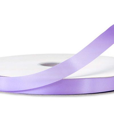 7/8"x100 yard Lavender Polyester Satin Gift Ribbon Image 3