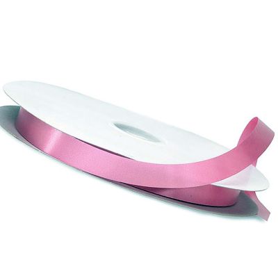 7/8"x100 yard Mauve Polyester Satin Gift Ribbon Image 1