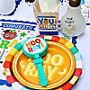 7&quot; Bright Color Happy Day Hooray! Plastic Clappers &amp;#8211; 12 Pc.   Image 3