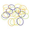 7" Bulk 144 Pc. Halloween Colors Plastic Jelly Bracelets Image 1