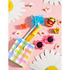 7" Bulk 72 Pc. Mini Solid Color Plastic Outdoor Bubble Wands Image 2
