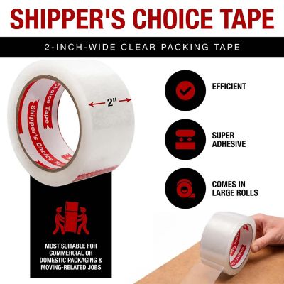7 Count 36 rolls industrial Tape 2 inch Image 1