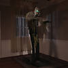 7 Ft. Animated Light-Up Cellar Dwellar Halloween Decoration Image 2