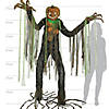 7 Ft. Animated Light-Up Root of Evil Jack-O&#8217;-Lantern Tree Monster Halloween Decoration Image 1